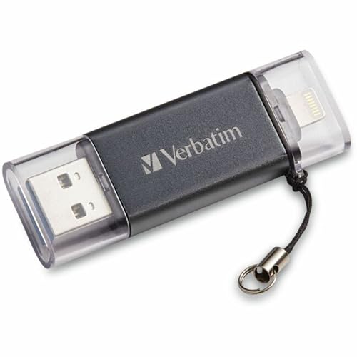 Verbatim Store 'n' Go Clé USB 3.2 Gen 1 pour appareils Apple Lightning Graphite 128 Go