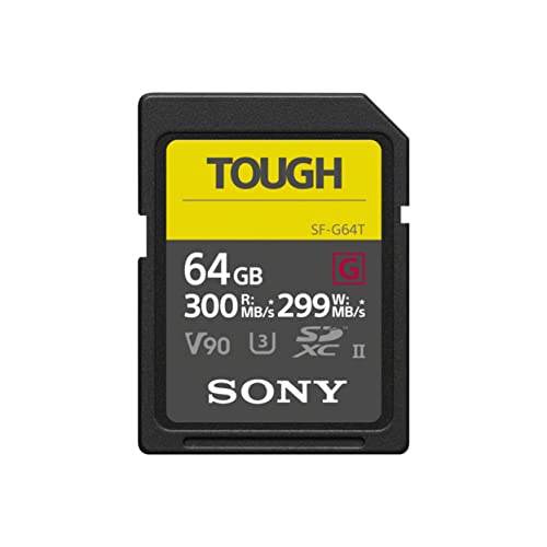 Sony Sf-G64T T1 Memory Card 64 GB Sdxc Uhs-II Class 10, W128329827 (Sdxc Uhs-II Class 10)