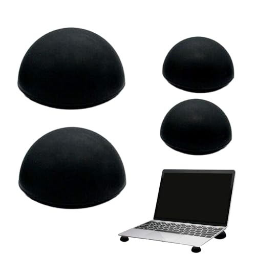 Tapis de Refroidissement pour Ordinateur Portable | Petit hémisphère en Silicone Portable – Support de Refroidissement Multifonctionnel antidérapant et Stable pour Ordinateurs Portables