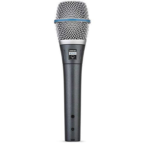 Shure Beta 87A Microphone, Supercardioid, Condenser, For Voices