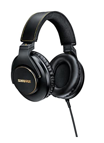 Shure Srh840A Écheur Enreille sur-Earre pour Écoute et Sucherination, Cassement Professionne