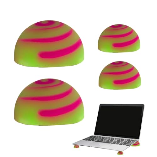 Support de Refroidissement pour Ordinateur Portable, Coussin en Silicone pour Refroidissement d'ordinateur Portable | Petit Coussin hémisphère en Silicone Portable,Support hémisphère Multifonctionnel