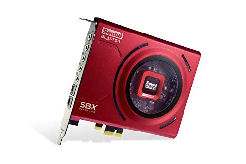 Creative Sound Blaster Z SE Carte Son Interne PCI-e et DAC, 24 bits 192 kHz, SNR 116 DB, ASIO, ampli Casque 600 Ω, égaliseur Micro, Discret 5.1 virtuel 7.1, Prend en Charge Dolby Digital Live, DTS