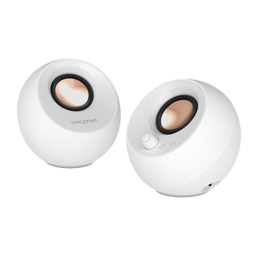 Creative Pebble Pro (Blanc)