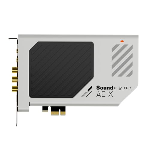 Creative Sound Blaster AE-X Carte son PCIe haute résolution pour PC