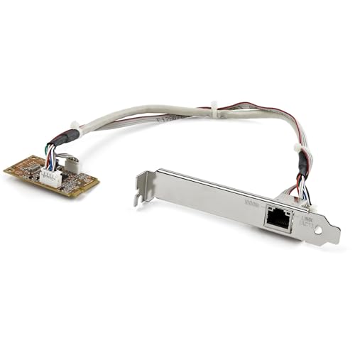 StarTech.com Carte réseau Mini PCI Express vers 1 port Gigabit Ethernet - NIC (ST1000SMPEX)