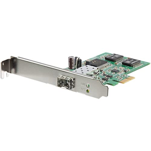 StarTech Carte Reseau PCIe Gigabit Ethernet Fibre, avec SFP Ouvert, NIC