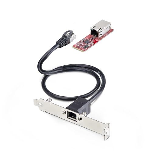 StarTech Carte Réseau M.2 2280 1 Port 2.5GbE, NBASE-T (MR12GI-NETWORK-CARD)