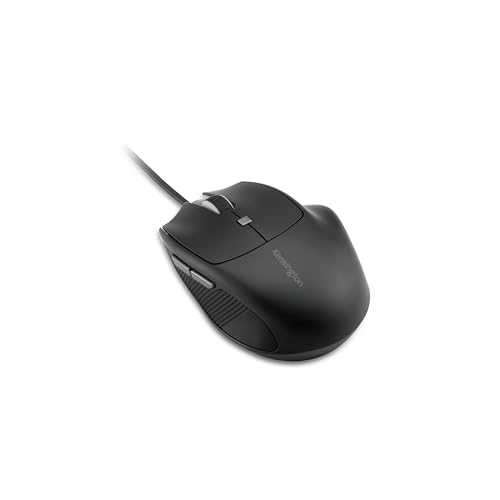 Kensington Souris Filaire USB-C, Souris Filaire Pro Fit Ergo MY435 EQ, Boutons Programmables, Boutons Silencieux, Connexion USB-C - Noir (K72512NA)