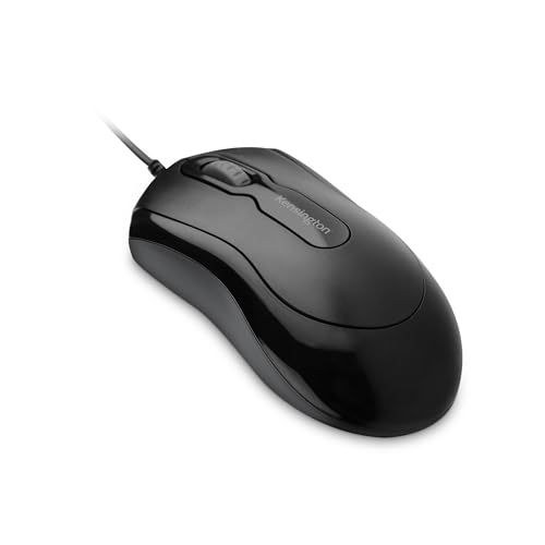 Kensington Mouse-in-a-Box EQ, Souris de bureau optique filaire, ambidextre, compatible avec Windows 7 et plus, MacOS et ChromeOS. Packaging fabriqué à partir de 54 de matériaux recyclés, (K72480WW)