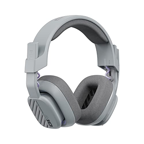 Astro A10 Casque de Jeu Filaire Gen 2 – Casque de Jeu Supra-auriculaire avec Microphone Flip-to-Mute, Pilotes de 32 mm, Compatible avec PC, Gris