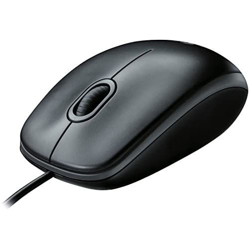 Logitech B100 souris optique USB 800DPI – Molette de défilement – 3 boutons – symétrique