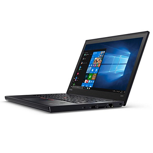 Lenovo ThinkPad X270 12.5 Ordinateur portable – i5-6300U 2.4GHz, 8 Go de RAM, 256 Go SSD, Win10