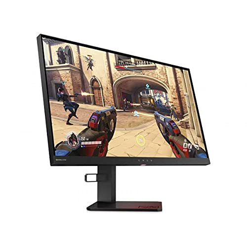 HP OMEN X 25 Écran gaming 25 Full HD TN avec rétroéclairage LED (HDMI DisplayPort, 1920 x 1080, 16 9, 240 Hz, 1 ms, NVIDIA G-SYNC)