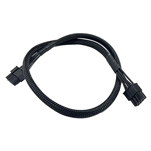 Zahara Câble d'alimentation PCIE VGA 8 broches vers 8 (broches) Flex 18 AWG de rechange pour EVGA Supernova 550-1300 G2 G3 G5 750 B2 B3 P2 T2 8 (broche) PCIE Câble d'alimentation EVGA 8 (P PSU vers