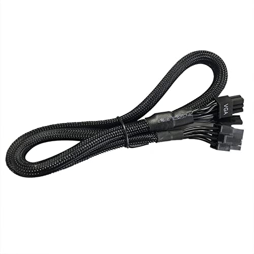 Gintai Câble d'alimentation SATA 8 broches vers 8 broches (6 2) de rechange pour EVGA 750 P2 G2 G3 EVGA Supernova 550-1300 G2 G3 G5 18 AWG
