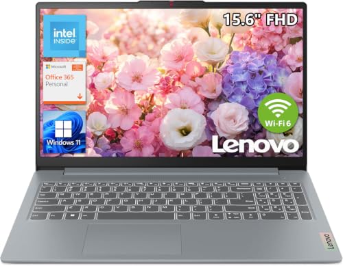 Lenovo IdeaPad Slim 3 Ordinateur portable de jeu 16 , Intel 10-Core i7-13620H jusqu'à 4,9 GHz, 8 Go de RAM DDR5, 512 Go SSD, WUXGA (1920 x 1200) Écran IPS, Wi-Fi 6, Windows 11 Home, Gris lune