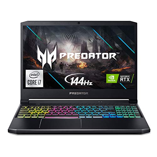 Acer Predator Helios 300 Ordinateur portable de jeu, Intel i7-10750H, NVIDIA GeForce RTX 3060 pour ordinateur portable, écran Full HD 144 Hz 3 ms IPS, 16 Go DDR4, SSD NVMe 512 Go, WiFi 6, clavier RVB