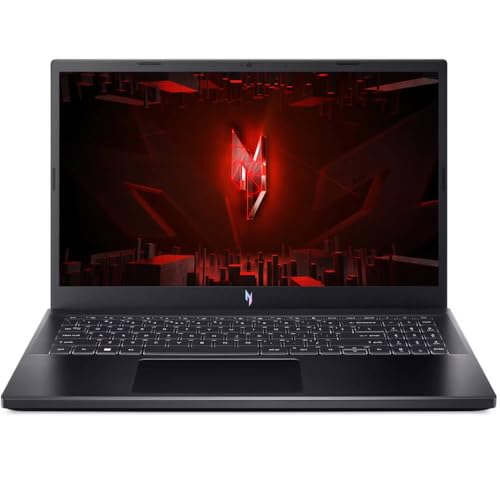 acer Nitro V 15 Ordinateur portable de jeu FHD 144 Hz Intel Core i5-13420H 16 Go de RAM 512 Go NVIDIA GeForce 4050 6 Go Noir obsidienne