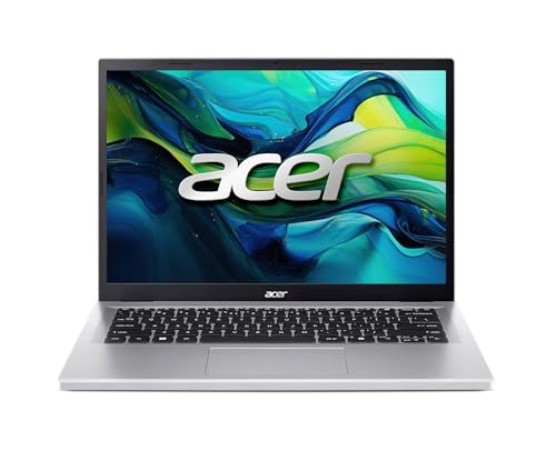 Acer Aspire Go 14 AI Ready Ordinateur portable | Écran IPS WUXGA 14 (1920 x 1200) | Intel Core i5-13420H | Intel UHD Graphics | 16 Go DDR5 | SSD PCIe Gen4 512 Go | Wi-Fi 6 | Windows 11 Home | AG14