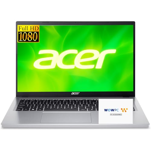 acer Aspire Go 15 Slim Ordinateur portable | Écran Full HD de 15,6 po | Puissant processeur 8 cœurs Intel Core 3 N355 | 16 Go de RAM | SSD 256 Go | Copilot AI Ready | Microsoft Office | HDMI | Wi-Fi 6