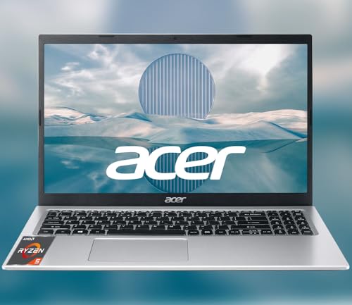 acer Ordinateur portable Aspire 3, écran FHD 1920 x 1080, 16 Go de RAM 1 To SSD, processeur AMD Ryzen série 5, WiFi 6, Windows 11 Pro, caméra HD, jusqu'à 8 heures d'autonomie, clavier rétroéclairé