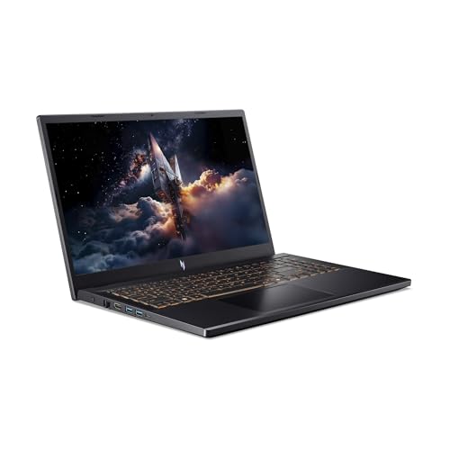 acer Nitro V Ordinateur portable de jeu FHD IPS 165 Hz 15,6 | Intel Core i5-13420H | NVIDIA GeForce RTX 5050 | Webcam | Rétroéclairé | Noir | 16 Go de RAM | SSD 512 Go | Windows 11 Home | Ensemble
