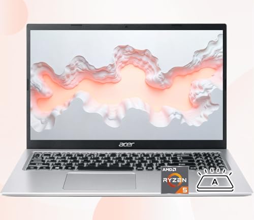 acer Ordinateur portable Aspire 3 Premium avec clavier rétroéclairé | Processeur AMD Ryzen 5 7530U | Écran IPS 15,6 FHD | 16 Go de RAM | SSD PCIe 256 Go | Type-C | Wi-Fi 6 | Élégant et portable |