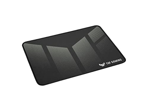 ASUS TUF Gaming P1 Tapis de Souris de Jeu Portable | Surface en Tissu optimisée, Nano-revêtement, résistant à l'eau, Coutures durables Anti-effilochage et Base en Caoutchouc antidérapant