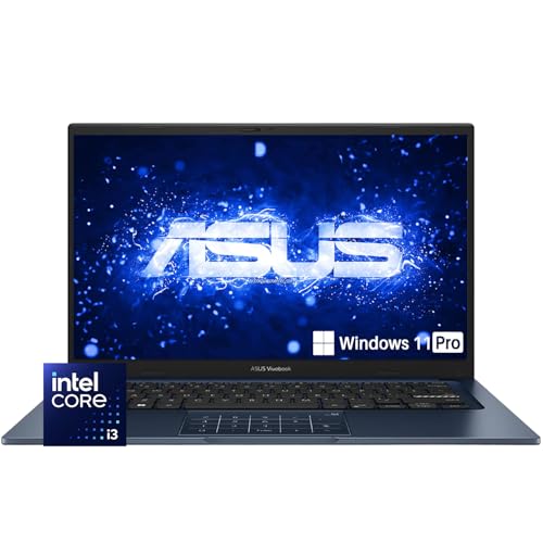 ASUS VivoBook Ordinateur portable 14 FHD | Processeur Intel 13e génération 6 cœurs jusqu'à 4,5 GHz (Beat i7-1195G7) | 16 Go de RAM | SSD PCIe 512 Go | Bluetooth | HDMI | Fin et léger | Windows 11 Pro