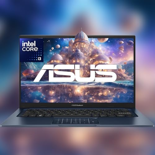 ASUS VivoBook Ordinateur portable | Processeur Intel 13e génération 6 cœurs jusqu'à 4,5 GHz (Beat i7-1195G7) | 16 Go de RAM | SSD PCIe 512 Go | Écran FHD 14 | Bluetooth | HDMI | Fin et léger |
