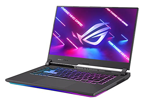 ASUS Ordinateur portable de jeu ROG Strix G15 (2021), écran IPS de 15,6 po 144 Hz FHD, NVIDIA GeForce RTX 3050, AMD Ryzen 7 4800H, 8 Go DDR4, SSD PCIe NVMe 512 Go, clavier RVB, Windows 10, G513IC-EB73