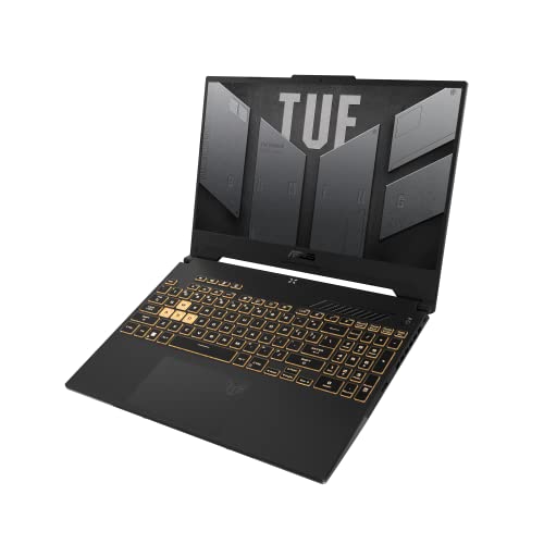 ASUS TUF Gaming A15 (2022) Ordinateur portable de jeu, écran FHD 15,6 , 300 Hz, processeur AMD Ryzen 7 6800H, processeur GeForce RTX 3060, processeur graphique GeForce RTX 3060, RAM DDR5 16 Go, SSD