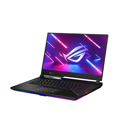 ASUS ROG Strix Scar 15 (2022) Ordinateur portable avec écran IPS FHD de 15,6 300 Hz, NVIDIA GeForce RTX 3060, Intel Core i9 12900H, 16 Go DDR5, 512 Go SSD, clavier RVB par touche, Windows 11 Home,