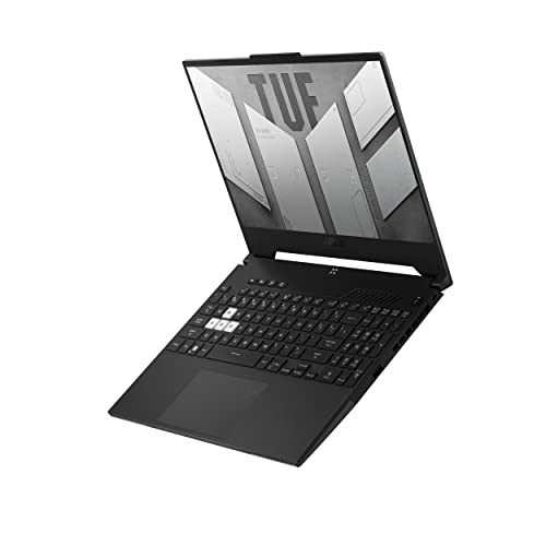 ASUS TUF Dash 15 (2022) Ordinateur portable de jeu, écran FHD de 15,6 po 144 Hz, Intel Core i7-12650H, GeForce RTX 3050 Ti, 16 Go DDR5, 512 Go SSD, Thunderbolt 4, Windows 11 Home, noir cassé,