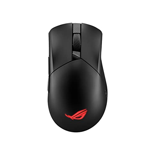 ASUS ROG Gladius III Souris de Jeu sans Fil AimPoint, Connectivité (2,4 GHz RF, Bluetooth, Filaire), capteur 36000 DPI, 6 Boutons programmables, ROG SpeedNova, commutateurs remplaçables, câble