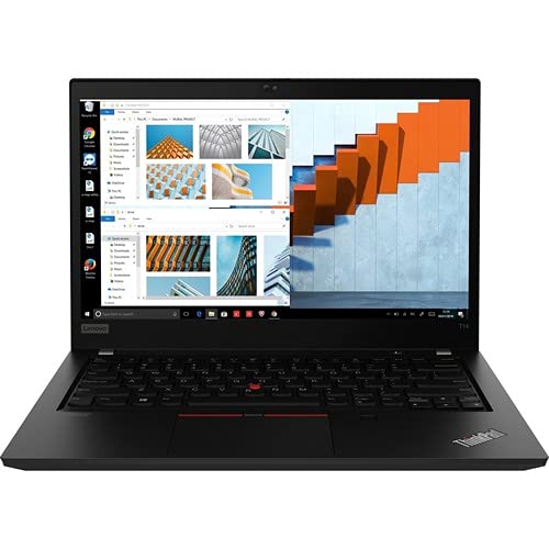 Lenovo ThinkPad T14 Gen 1 20UD003MUS Ordinateur portable 14 Full HD 1920 x 1080 AMD Ryzen 5 PRO 4650U Hexa-core (6 Core) 2,10 GHz 8 Go RAM 256 Go SSD Noir brillant Windows 10 Pro AMD Radeon
