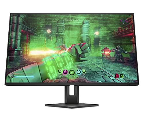 HP OMEN 27u Écran Gaming 27 4K Ultra HD LED Noir (3840 x 2160 Pixels, 16 9, Antireflet, Hauteur réglable, Certifié VESA DisplayHDR 400, AMD Freesync Premium Pro, Haut-parleurs intégrés)