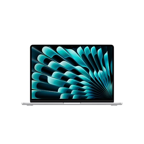 Apple MacBook Air 13 Pouces Ordinateur Portable avec Puce M4 Conçu pour Apple Intelligence, Écran Liquid Retina de 13,6 Pouces, Mémoire unifiée de 24 Go, Stockage SSD de 512 Go, Touch ID Argent