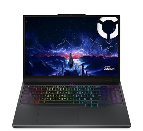 Lenovo Ordinateur portable 2025 Legion 5 15 WQXGA 165 Hz OLED 20 cœurs Intel Core i7-14700HX NVIDIA GeForce RTX 5060 16 Go DDR5 1 To SSD USB-C w DP WiFi BE RJ-45 BT Webcam HDMI2.1 RGB rétroéclairé KB