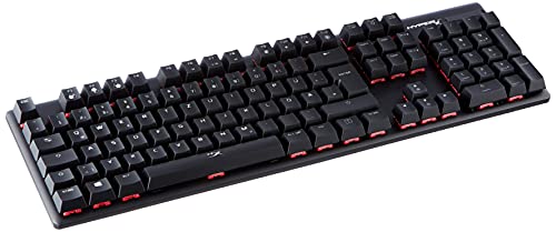 HyperX Alloy Origins Clavier USB QWERTZ Allemand Noir Alloy Origins, Standard, USB, Clavier mécanique, QWERTZ, LED RGB, Noir