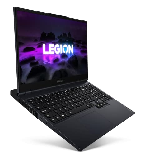 Lenovo Legion 5 Gen 6 – Ordinateur Portable de Gaming 15,6 FullHD 165 Hz (AMD Ryzen 7 5800H, 16 Go RAM, 1 to SSD, Nvidia GeForce RTX 3060-6 Go, sans système d'exploitation) Noir - Clavier QWERTY