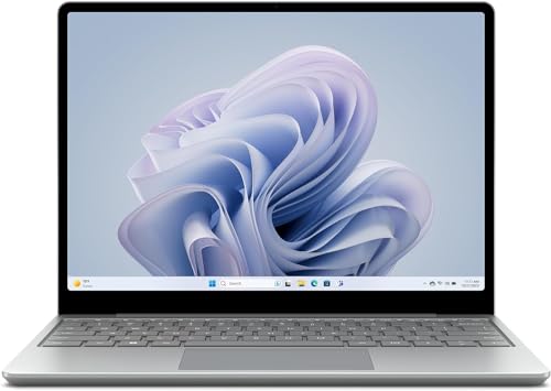 Microsoft Surface Laptop Go 3 (Windows 11, écran Tactile 12,45 , Intel Core i5, 16 Go RAM, 256 Go SSD, Platine, Clavier AZERTY français) L'ordinateur Portable Surface Le Plus léger