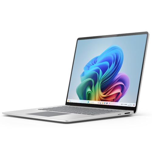 Microsoft Surface Laptop | Copilot PC | Ecran Tactile 15” | Snapdragon® X Elite | 16Go RAM | SSD 512Go| Dernier Modèle, 7ème Edition | Platine