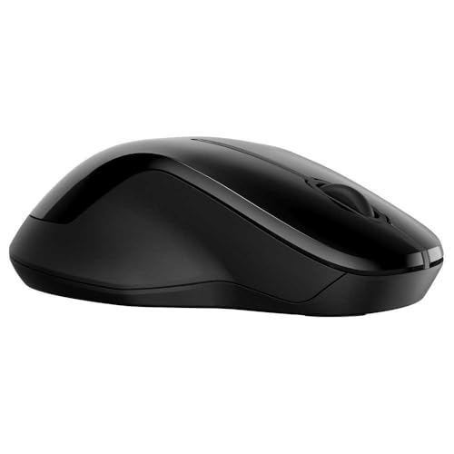 HP - PC Souris sans Fil 250,Bluetooth 5.0, Technologie LED Bleue, résolution jusqu'à 1600 DPI, Profil Ergonomique et moulé, Compatible avec Windows 10, Windows 11, ChromeOS, Noir