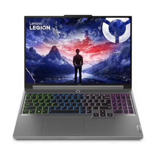 Lenovo Legion 5 16IRX9-2024 Ordinateur portable de jeu - WQXGA IPS 16 - 165 Hz 16 cœurs Intel i7-14650HX - 64 Go DDR5 8 To SSD - NVIDIA GeForce RTX 4070 8 Go GDDR6 - Wi-Fi 6E - Rétroéclairé RVB 4