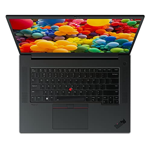 Lenovo ThinkPad P1 Gen 5 Intel Core i7-12700H, 14C, 16 WQXGA (2560 x 1600) IPS, anti-reflet, 500 nits, 32 Go de RAM DDR5, 1 To SSD, NVIDIA RTX A2000, KYB rétroéclairé, lecteur d'empreintes digitales,