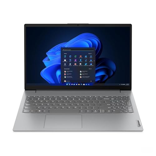 Lenovo Ordinateur portable V15 G4 AMN 2025, 4 cœurs AMD Ryzen 5 7520U, écran FHD de 15,6 , carte graphique AMD Radeon, 16 Go LPDDR5 512 Go SSD, Wi-Fi 6, Win11 Pro