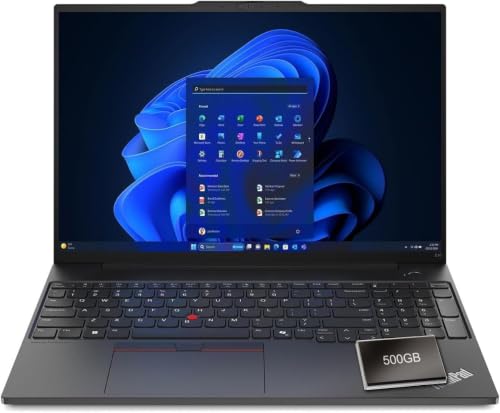 Lenovo ThinkPad E16 Gen 2 16 AMD Ryzen 7 Ordinateur portable 16 Go 512 Go