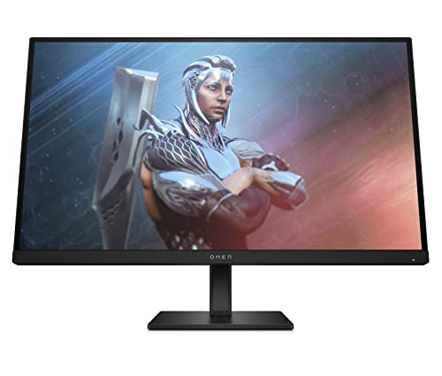 HP OMEN 27, Écran Gaming 27 FHD IPS 165Hz, 1ms (1920 x 1080, 16 9, Antireflet, AMD FreeSync Premium, 400Nits, 2X HDMI 2.0 1xDP 1.2) Moniteur PC Noir